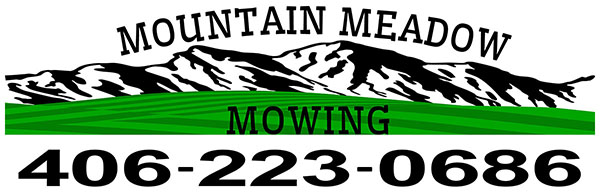 Montana Property Maintenance Mountain Meadow Mowing Logo